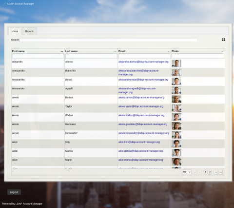 White pages overview